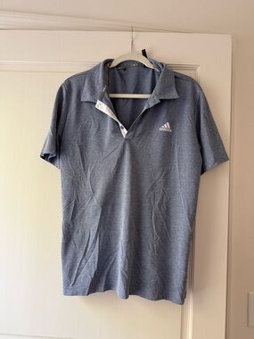 Adidas Men’s Gray Golf Shirt